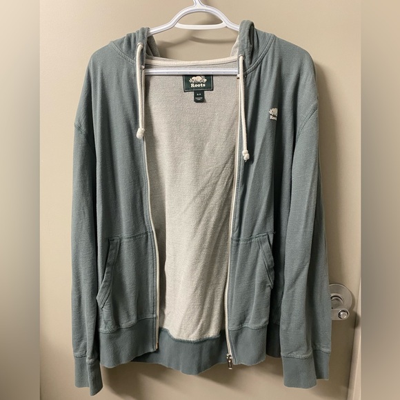 Green Roots Zip-Up Small Women’s Loose-Fitting - Picture 2 of 5